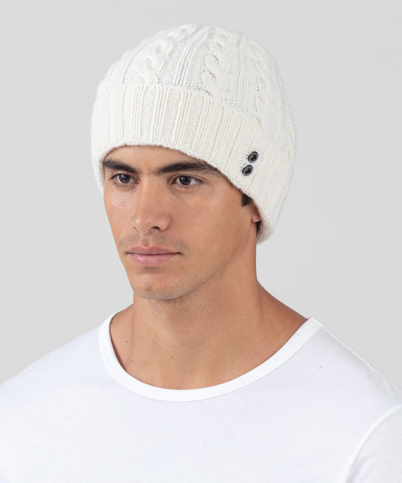 RON DORFF CASHMERE WOOL TELEMARK BEANIE - 2 COLORS