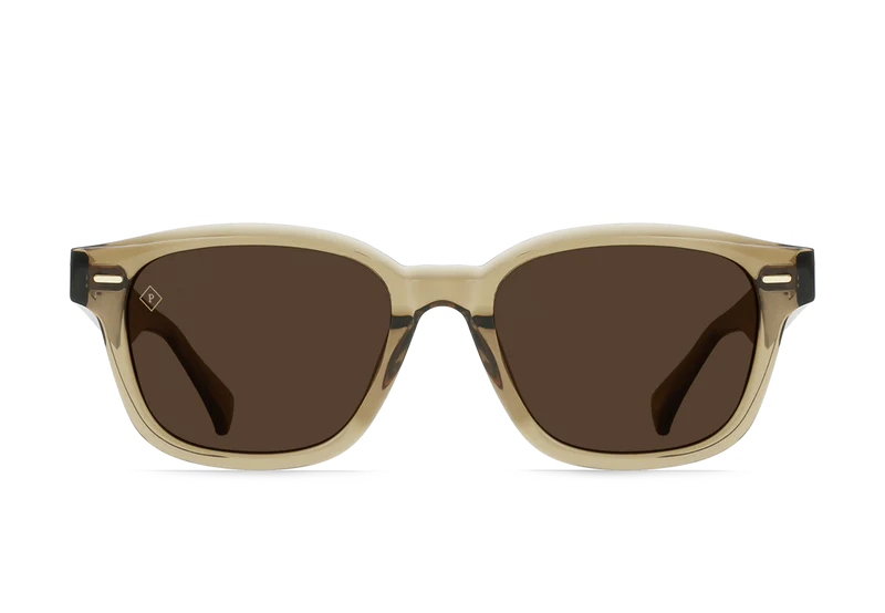 RAEN CARBY SUNGLASSES - GHOST/VIBRANT BROWN