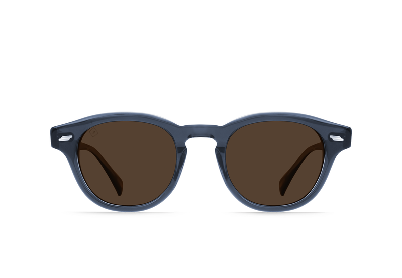 RAEN KOSTIN ROUND SUNGLASSES - TWILIGHT / VIBRANT BROWN POLARIZED