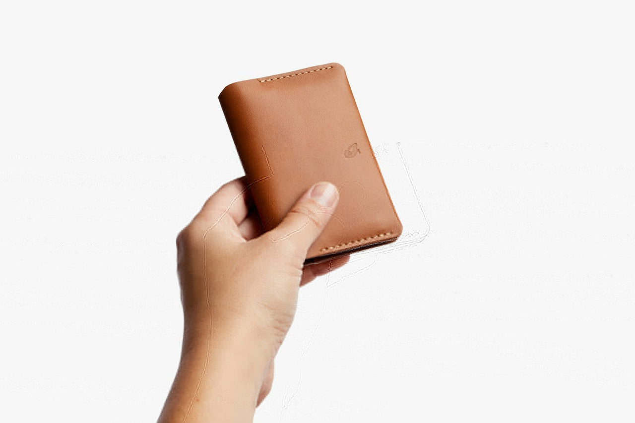 BELLROY UNDER COVER LEATHER CARD HOLDER - 4 COLORS