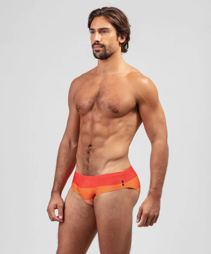 RON DORFF SWIM BRIEFS BIG STRIPES - 2 COLORS