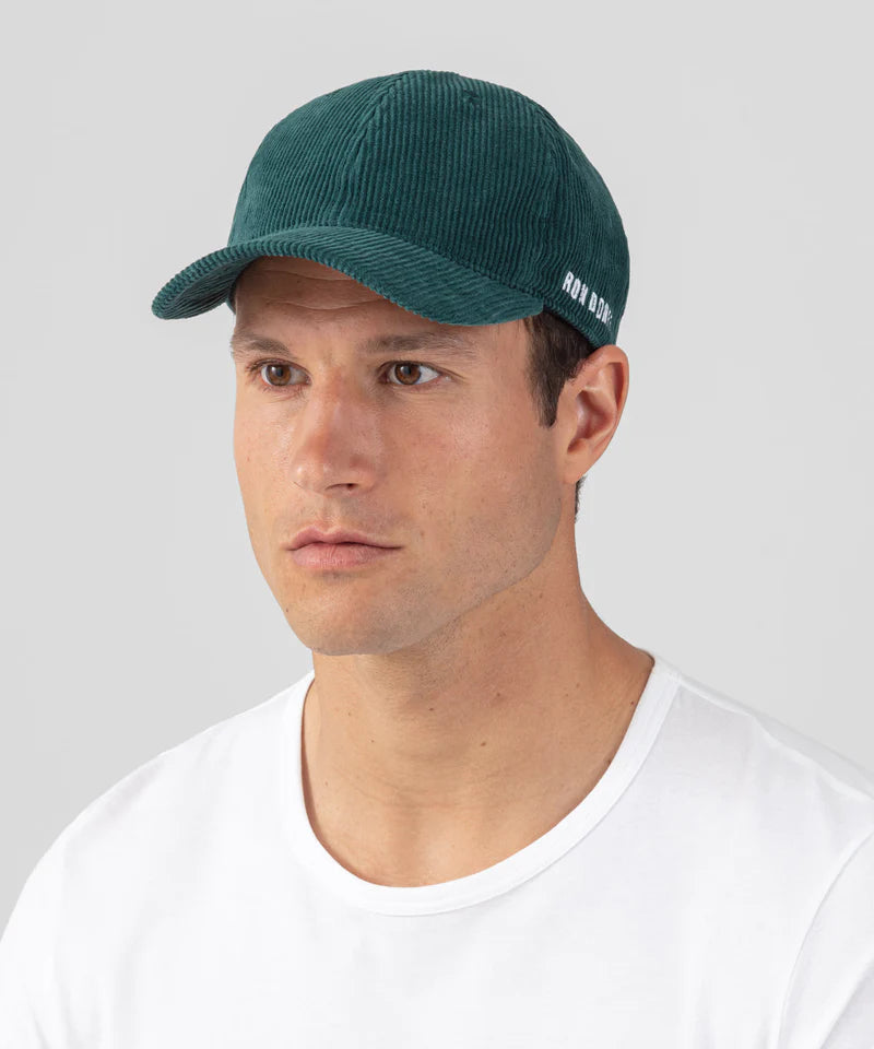 RON DORFF CORDUROY COACH CAP - GREEN NIGHT