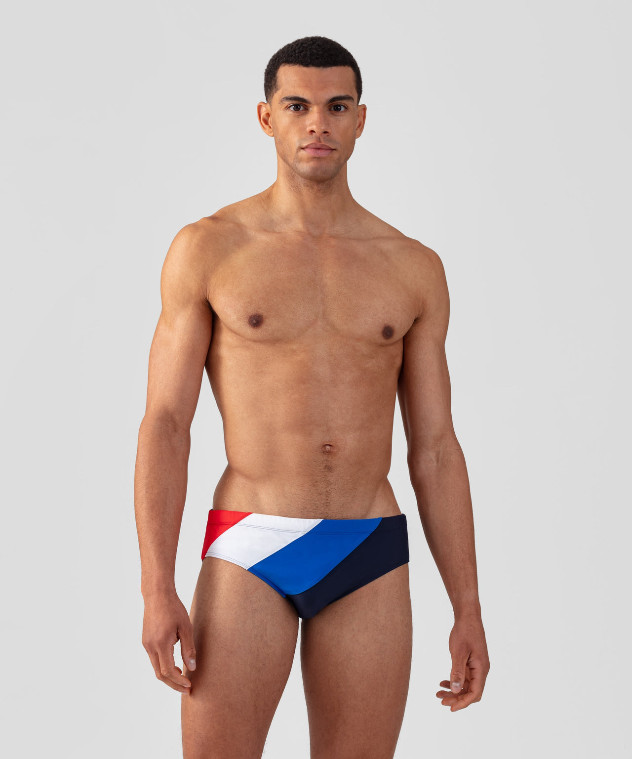 RON DORFF SWIM BRIEFS PANELLED - FRENCH BLUE