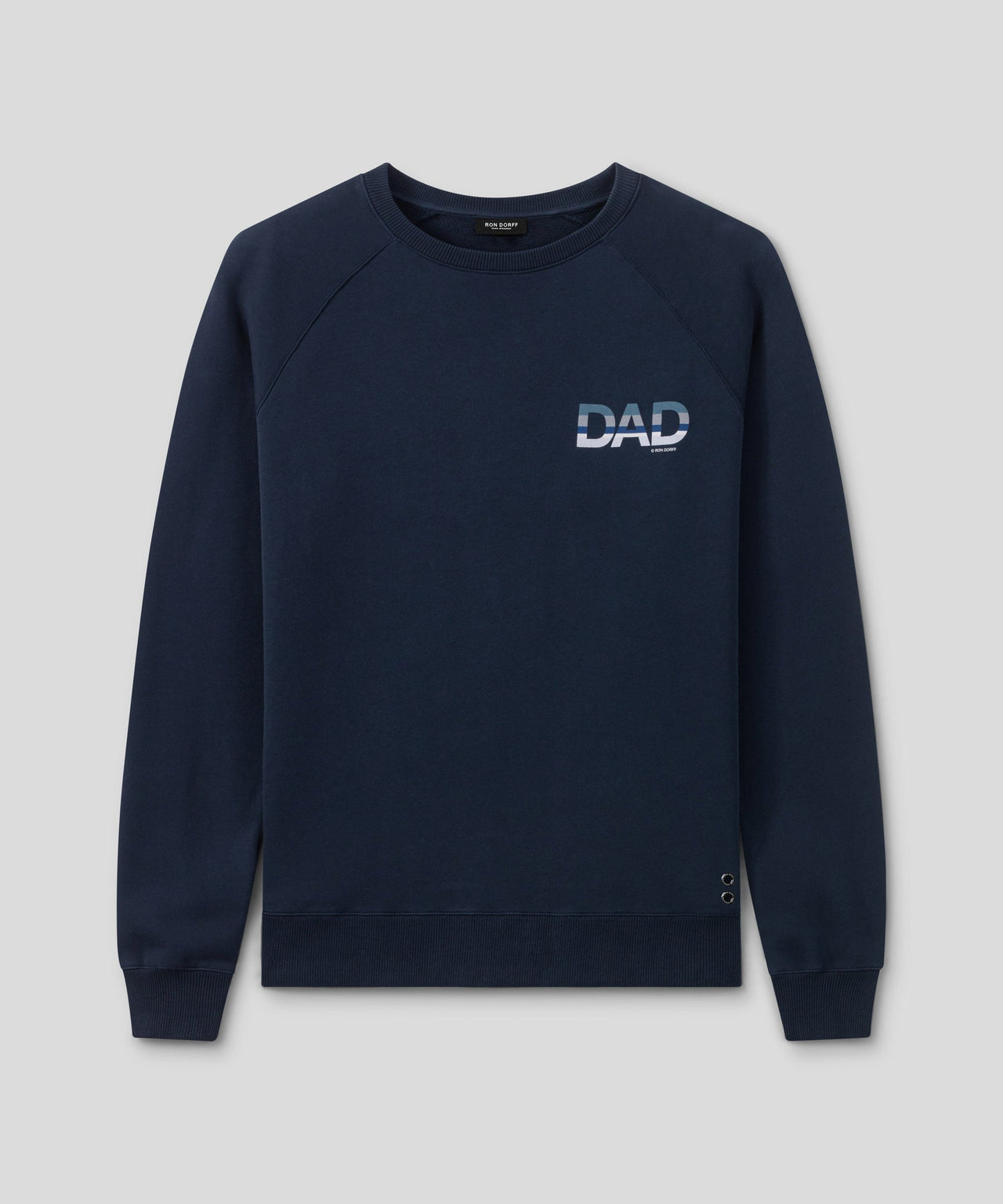 RON DORFF ORGANIC COTTON DAD SWEATSHIRT - NAVY