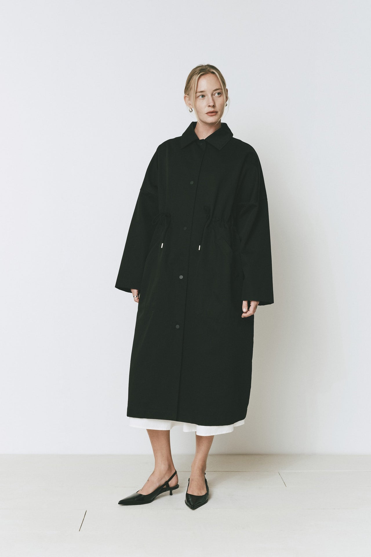 RUE SOPHIE BOIS ANORAK JACKET - BLACK