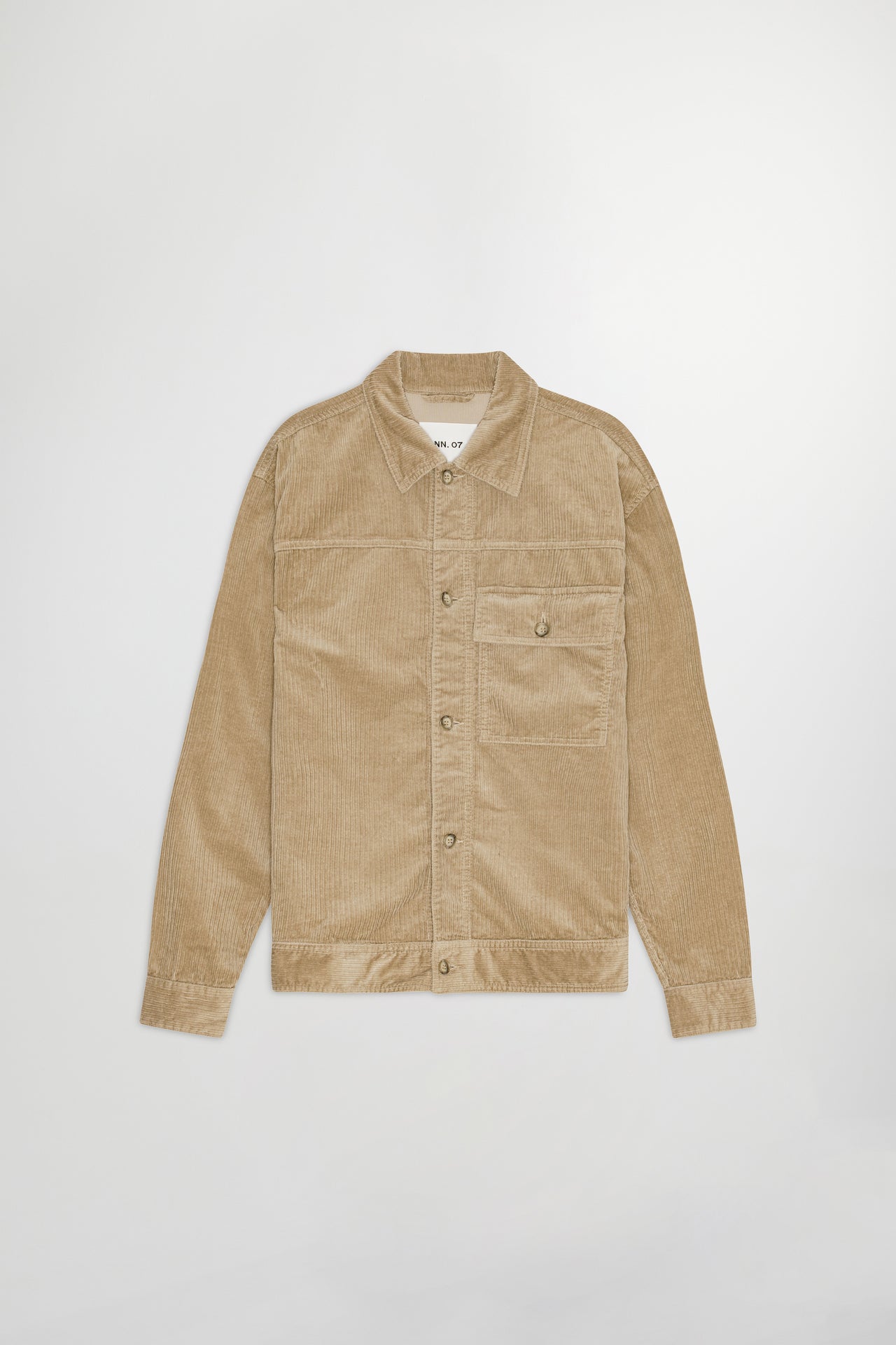 NN07 VINCE 1077 SOFT CORDUROY JACKET - DESERT KHAKI