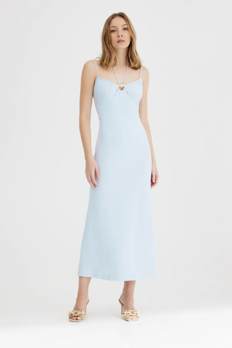 SIGNIFICANT OTHER ALMA MIDI DRESS - SKY