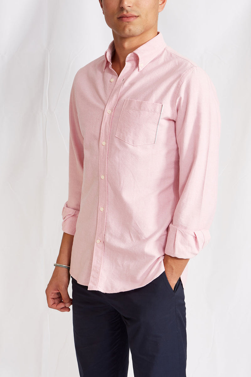 A.B.C.L BD SELVEDGE L/S JAPANESE COTTON OXFORD SHIRTS - 3 COLORS