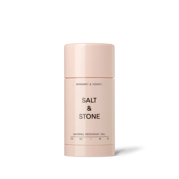 SALT AND STONE NATURAL DEODORANT GEL - BERGAMOT & HINOKI