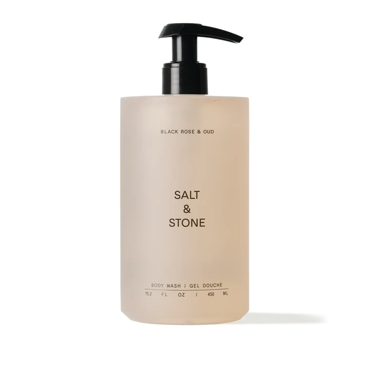 SALT AND STONE BODY WASH - BLACK ROSE & OUD