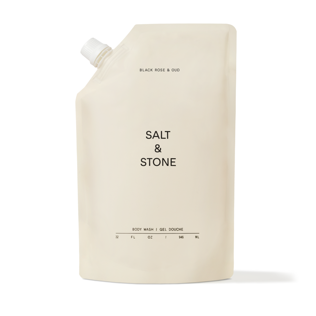 SALT AND STONE BODY WASH REFILL - BLACK ROSE & OUD