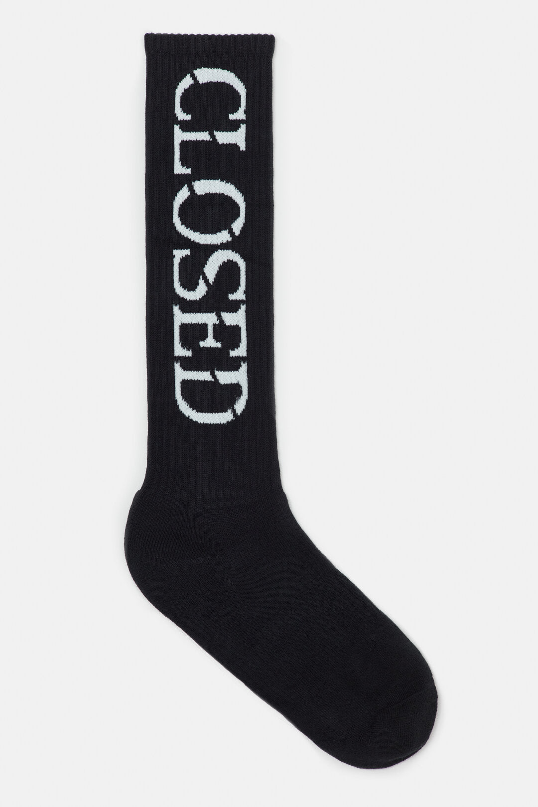 CLOSED MENS LOGO SOCKS - BLACK