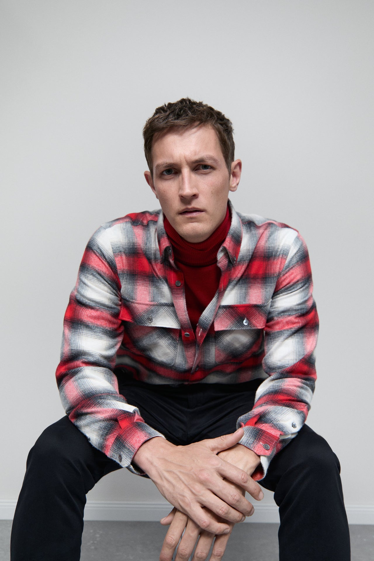 CLOSED MENS FLANNEL SHIRT - 2 COLORS