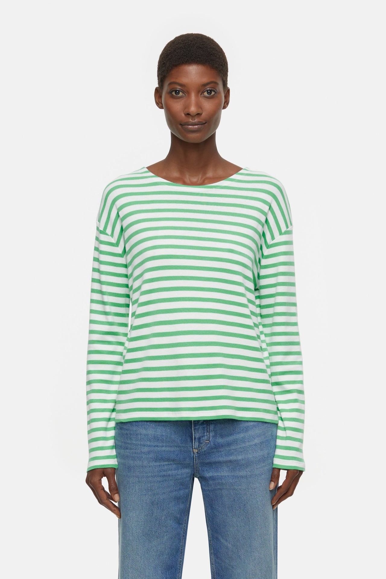 CLOSED WOMENS STRIPED LONGSLEEVE SHIRT - 2 COLORS