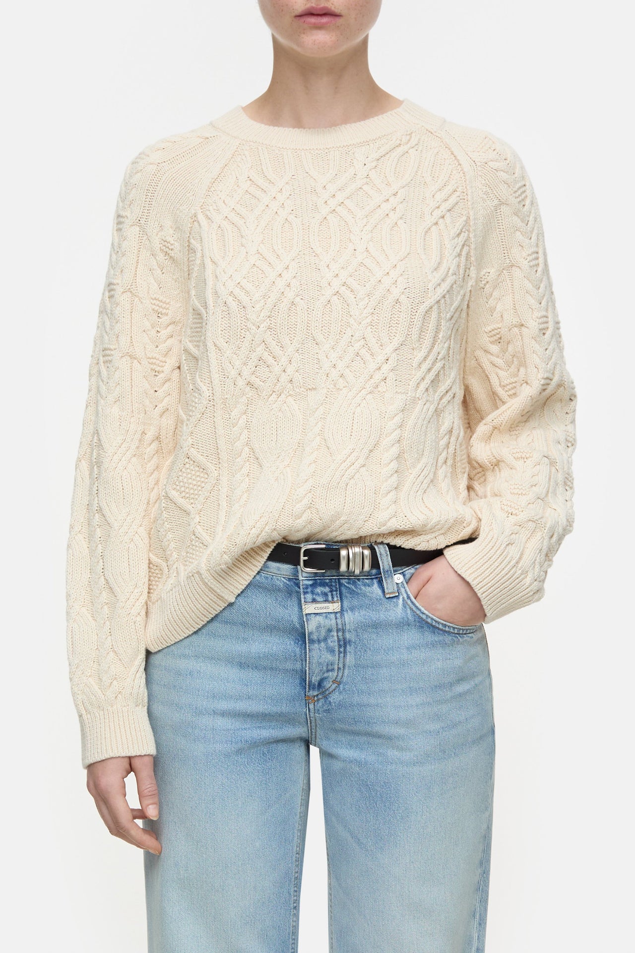 CLOSED WOMENS JACQUARD JUMPER -  2 COLORS