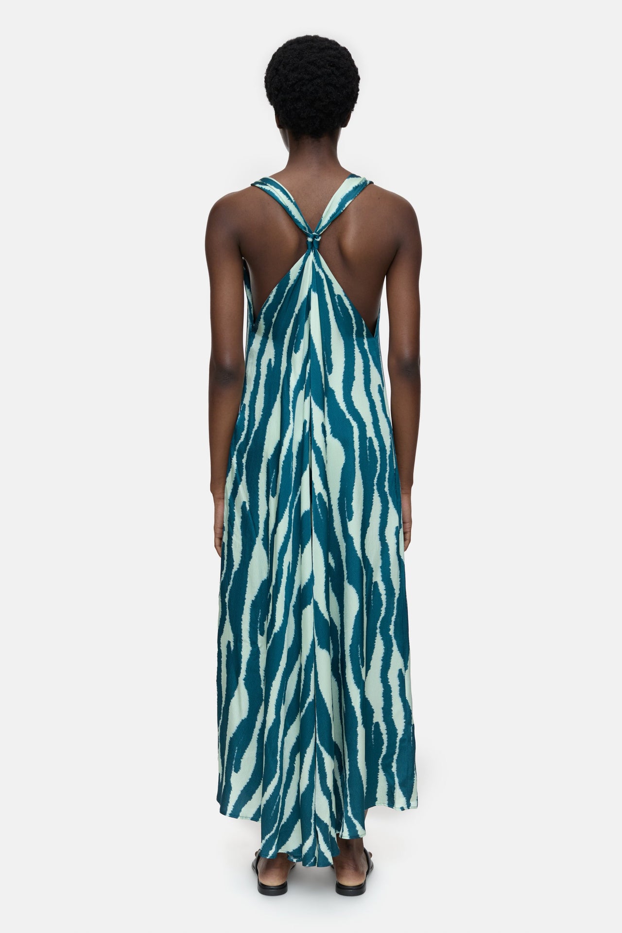 CLOSED WOMENS MAXI DRESS WITH PRINT - MIDNIGHT LAKE