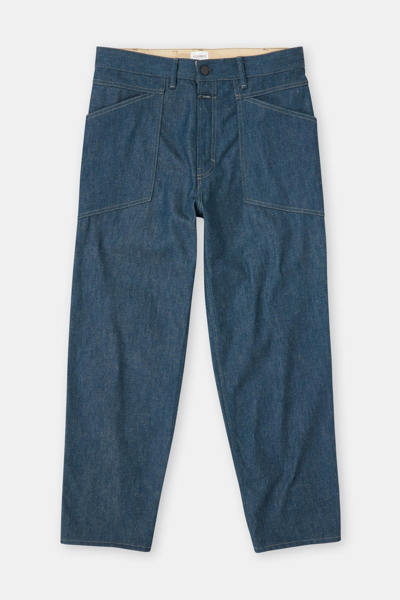 CLOSED MEN FATIGUE-X RELAXED DENIM - DARK BLUE