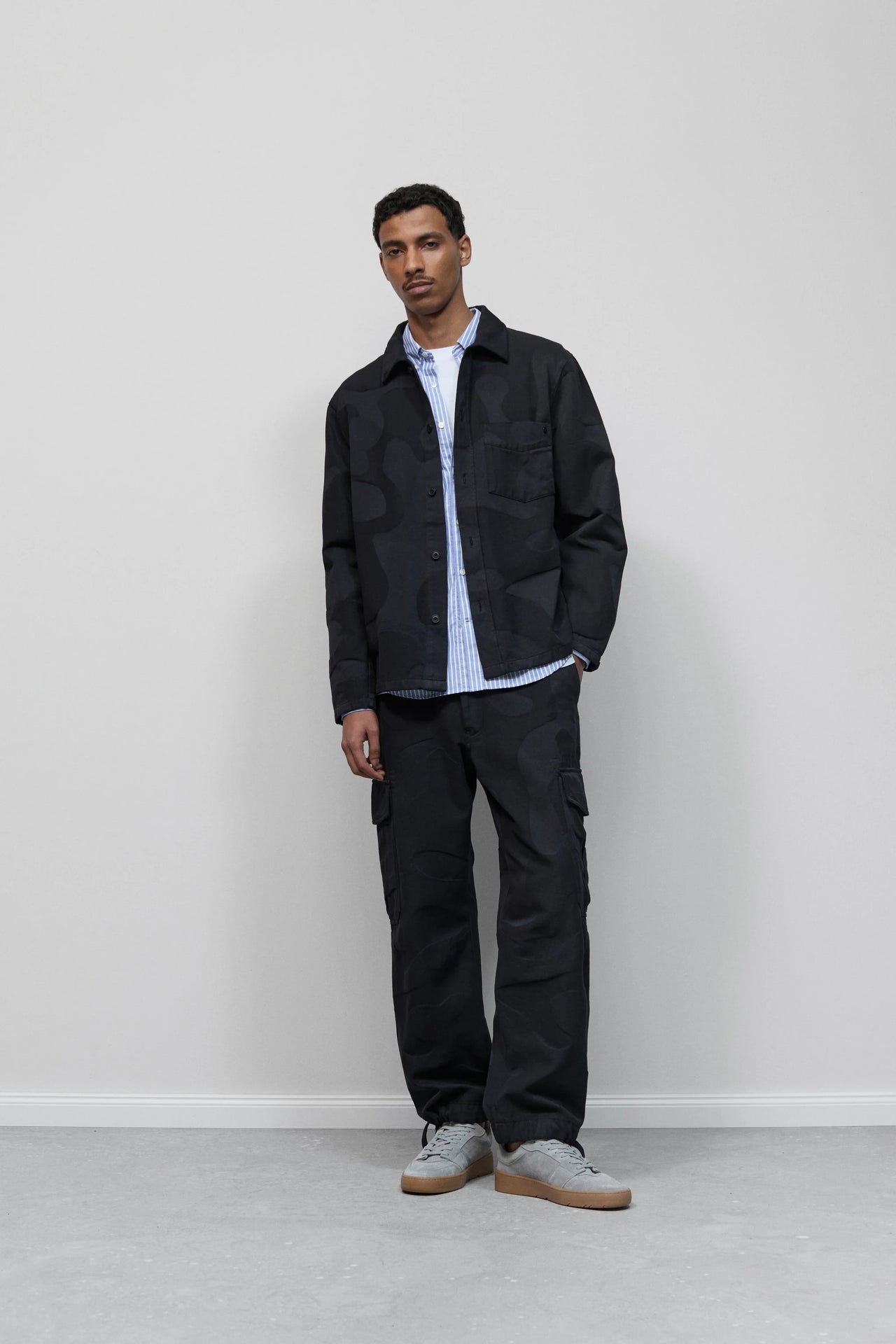 CLOSED MENS NEWPORT WIDE PANTS - BLACK