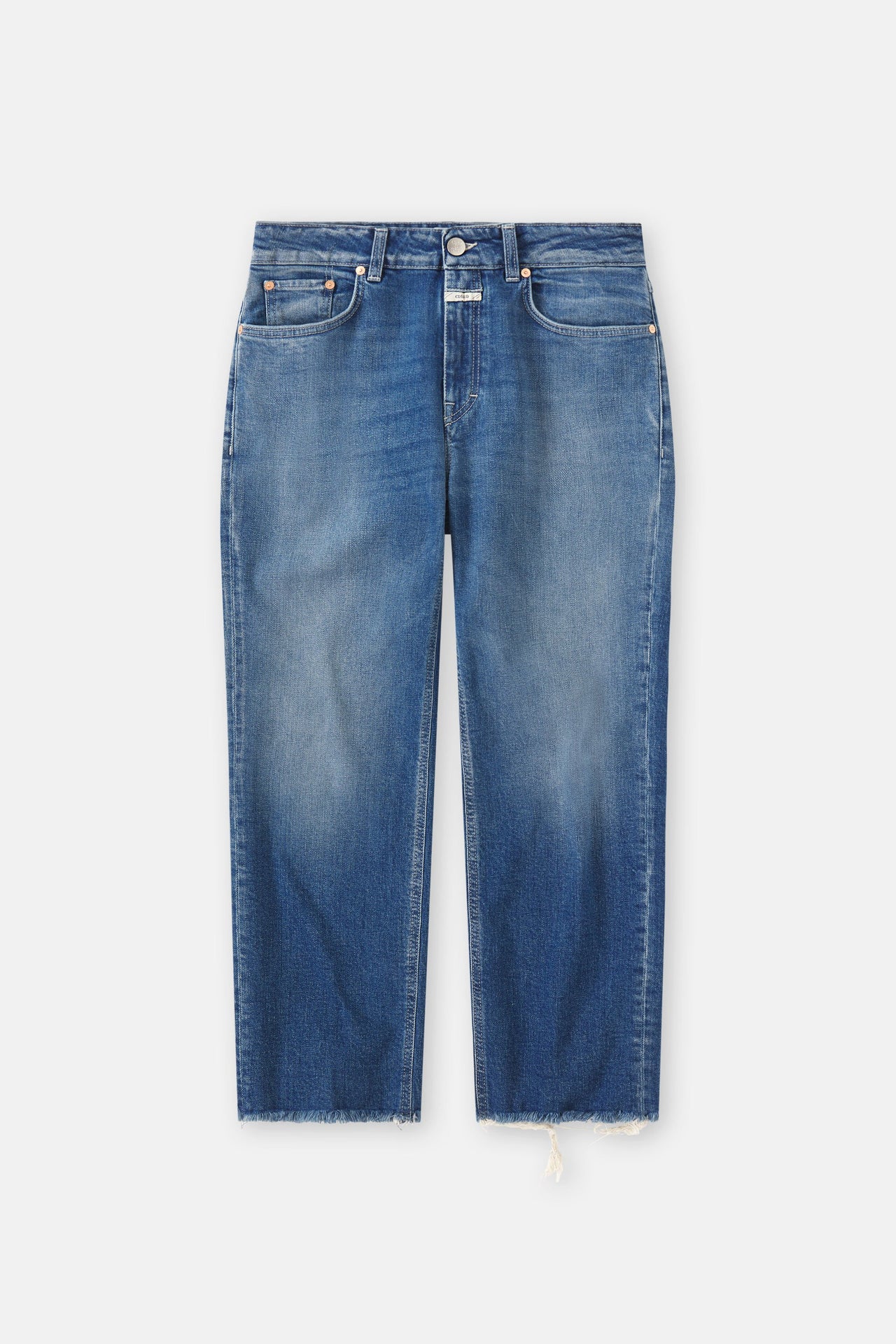 CLOSED WOMENS MILO SLIM DENIM - MID BLUE