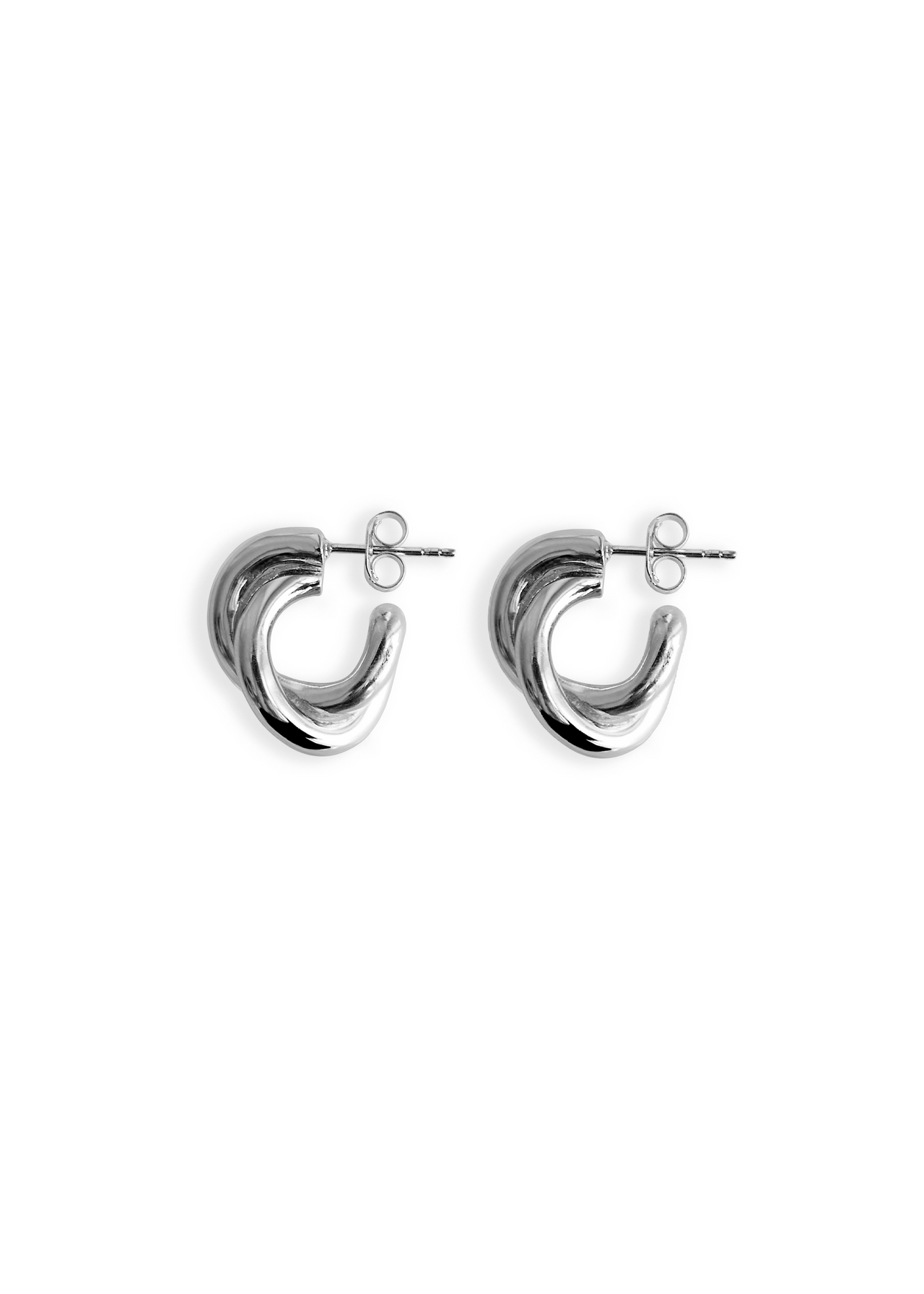 LIÉ STUDIO THE DIANA EARRINGS - SILVER