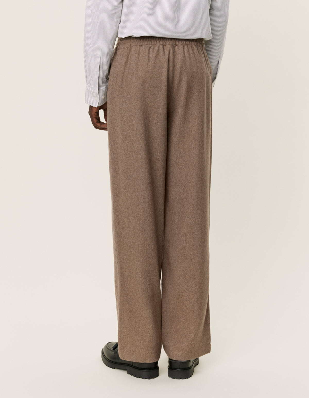 LES DEUX HOUSTON WOOL PANTS - DESERT TAUPE