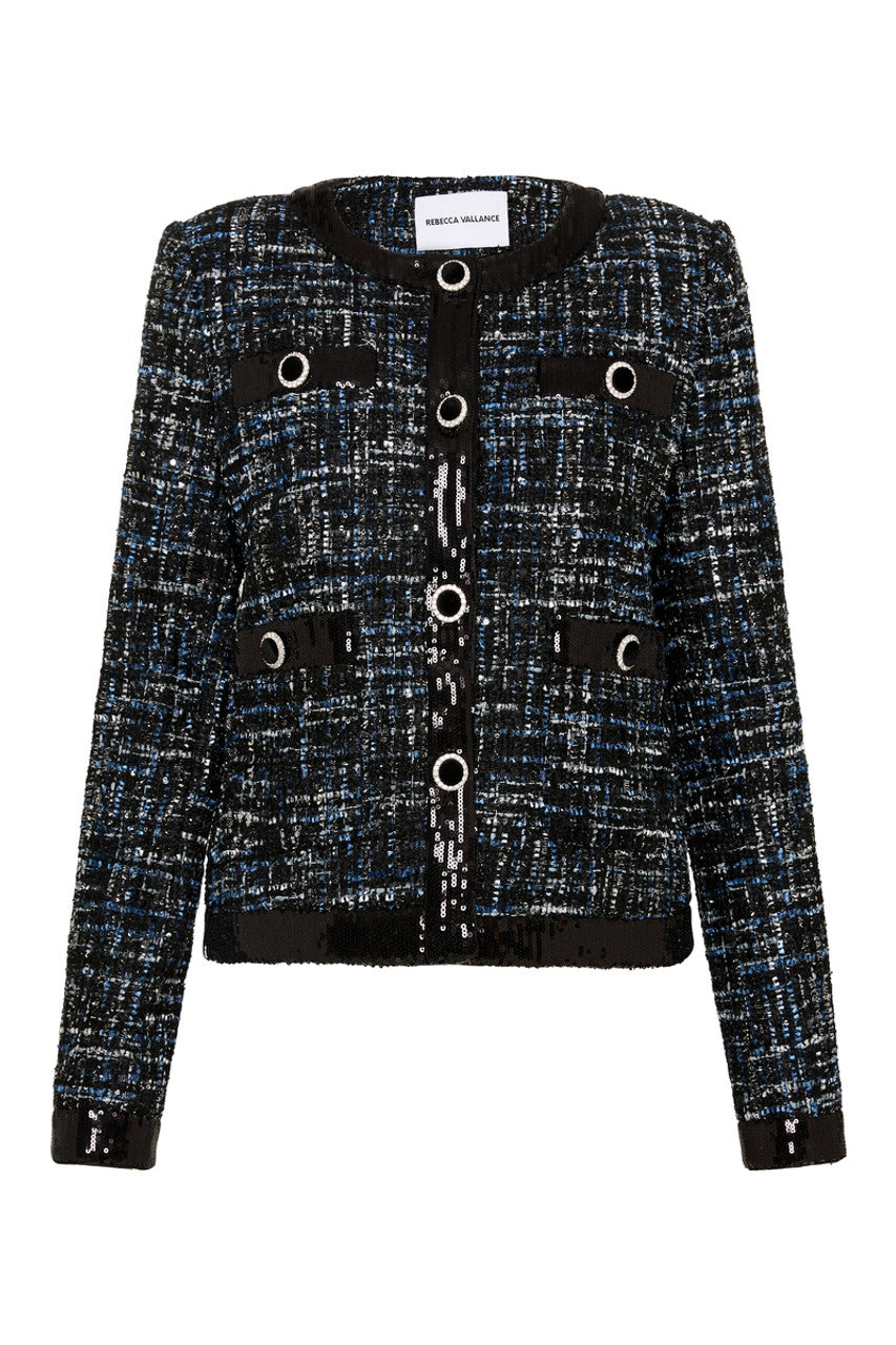 REBECCA VALLANCE JACQUES JACKET - BLACK