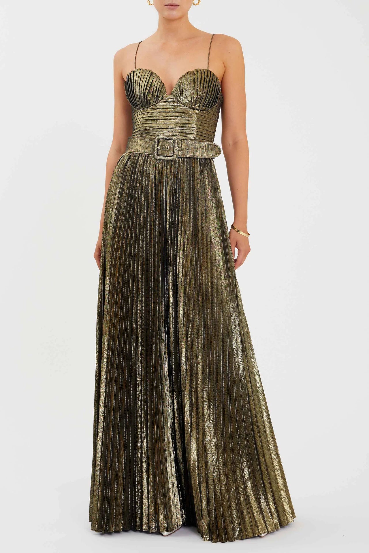 REBECCA VALLANCE JOSIE GOWN - GOLD