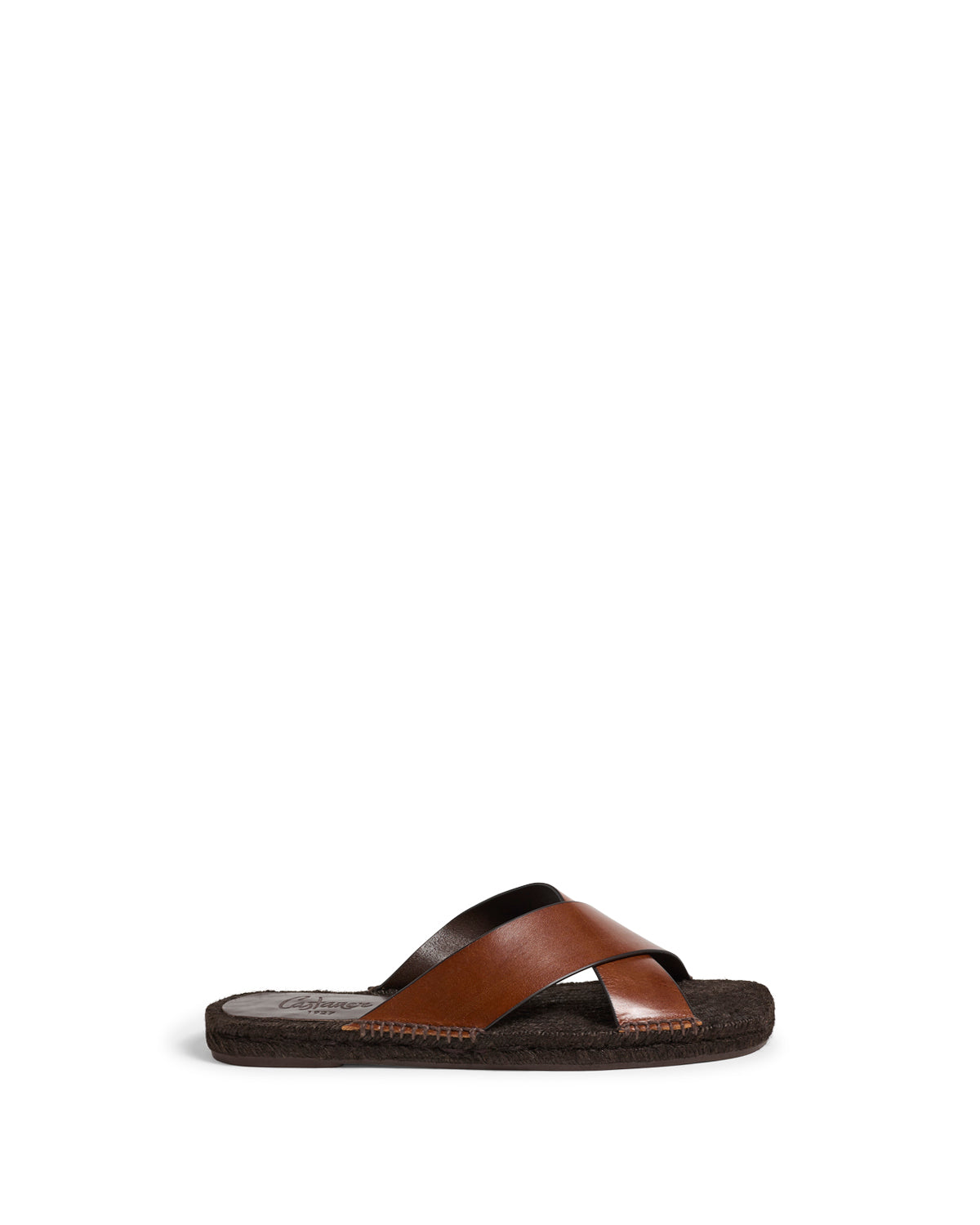 CASTANER KEVIN LEATHER SLIP ON - MARRON CHOC