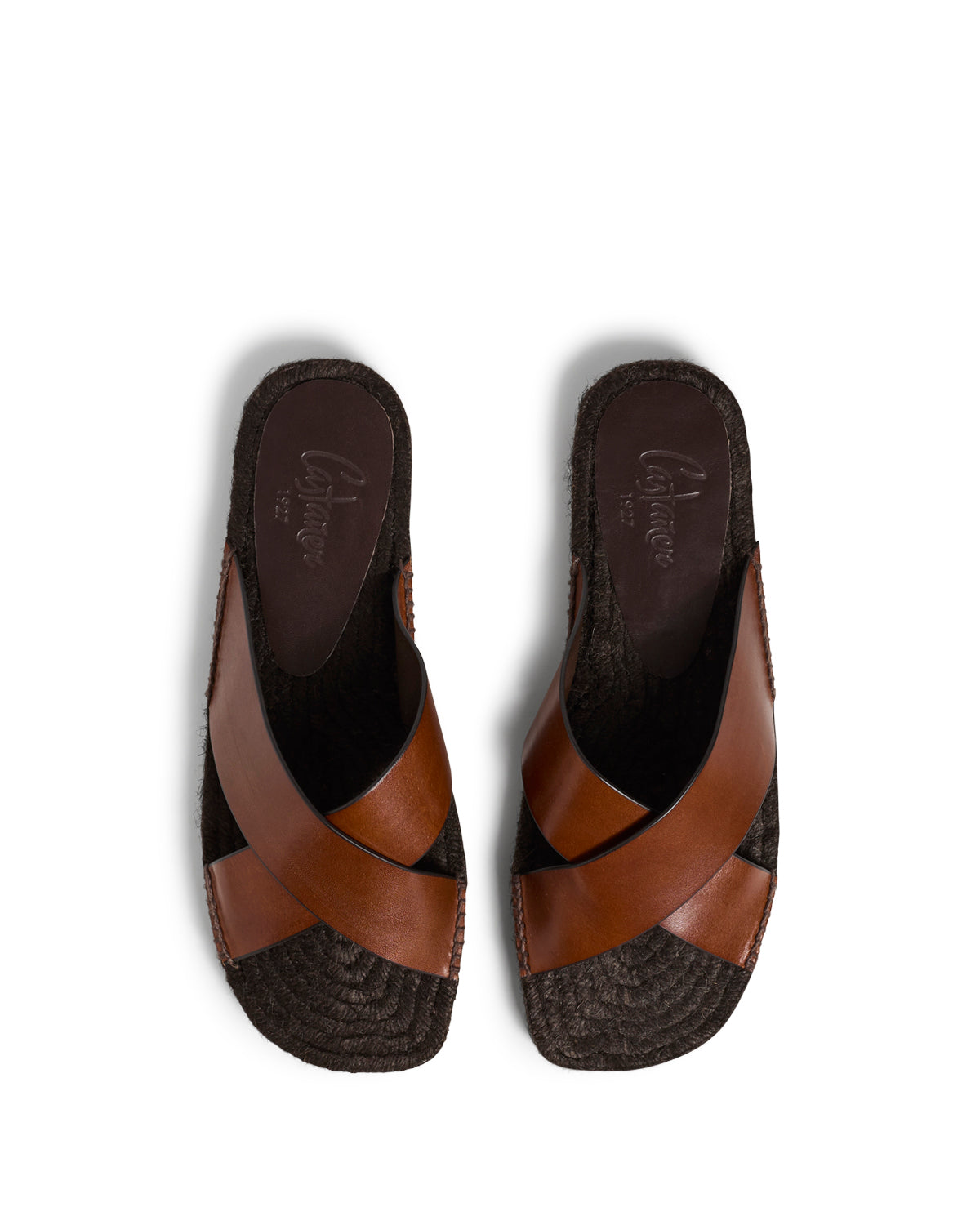 CASTANER KEVIN LEATHER SLIP ON - MARRON CHOC