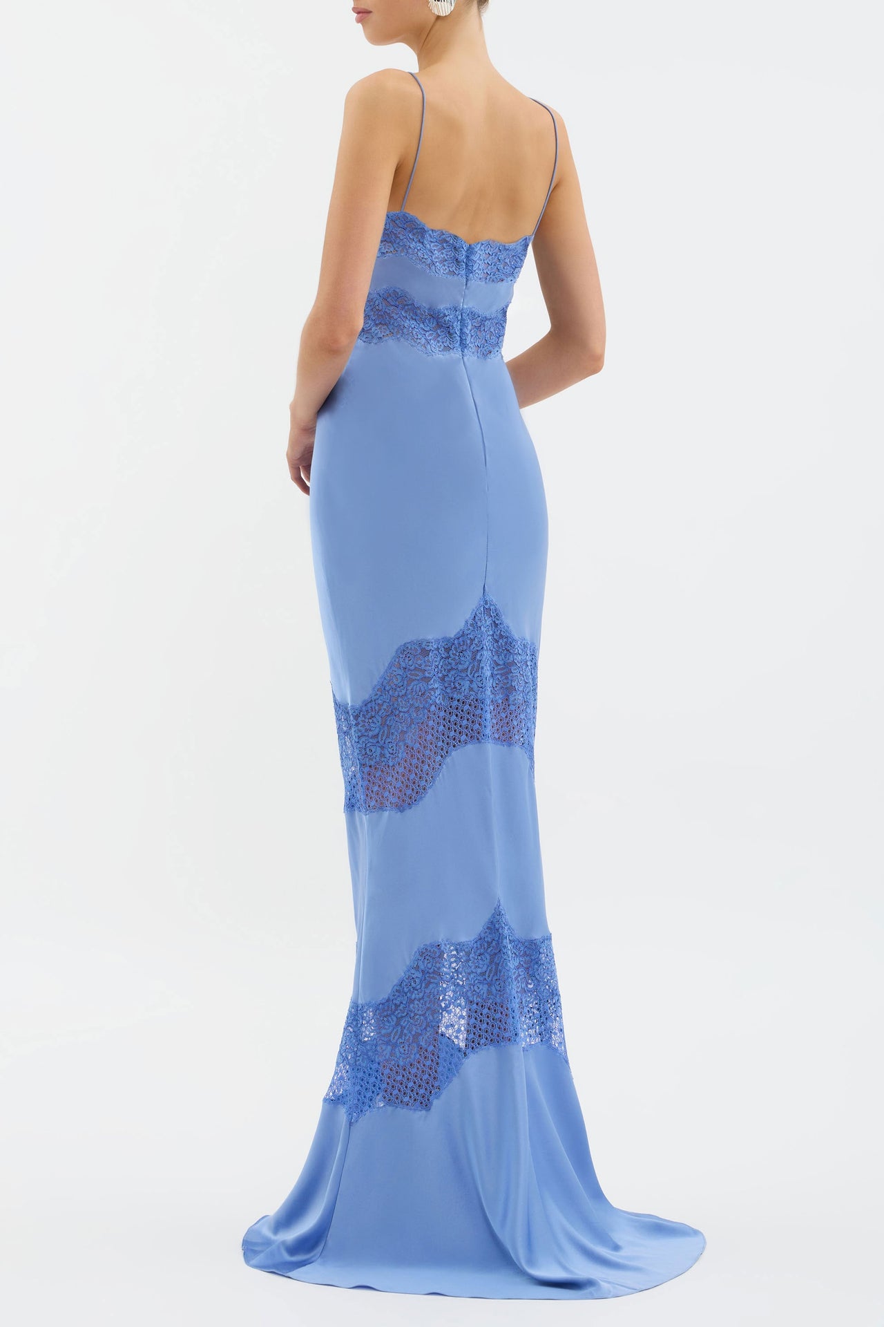 REBECCA VALLANCE LARISA MAXI DRESS - BLUE