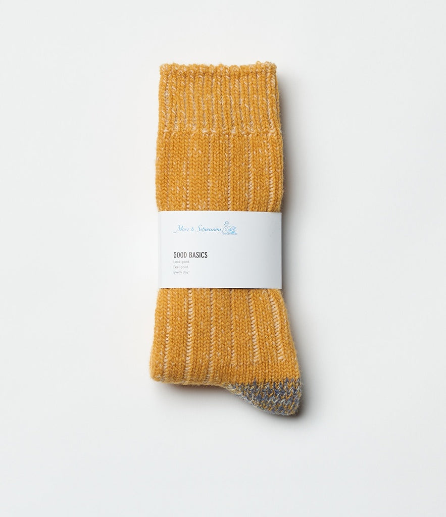 MERZ B. SCHWANEN EXTRA-FINE MERINO WOOL SOCKS - 4 COLORS