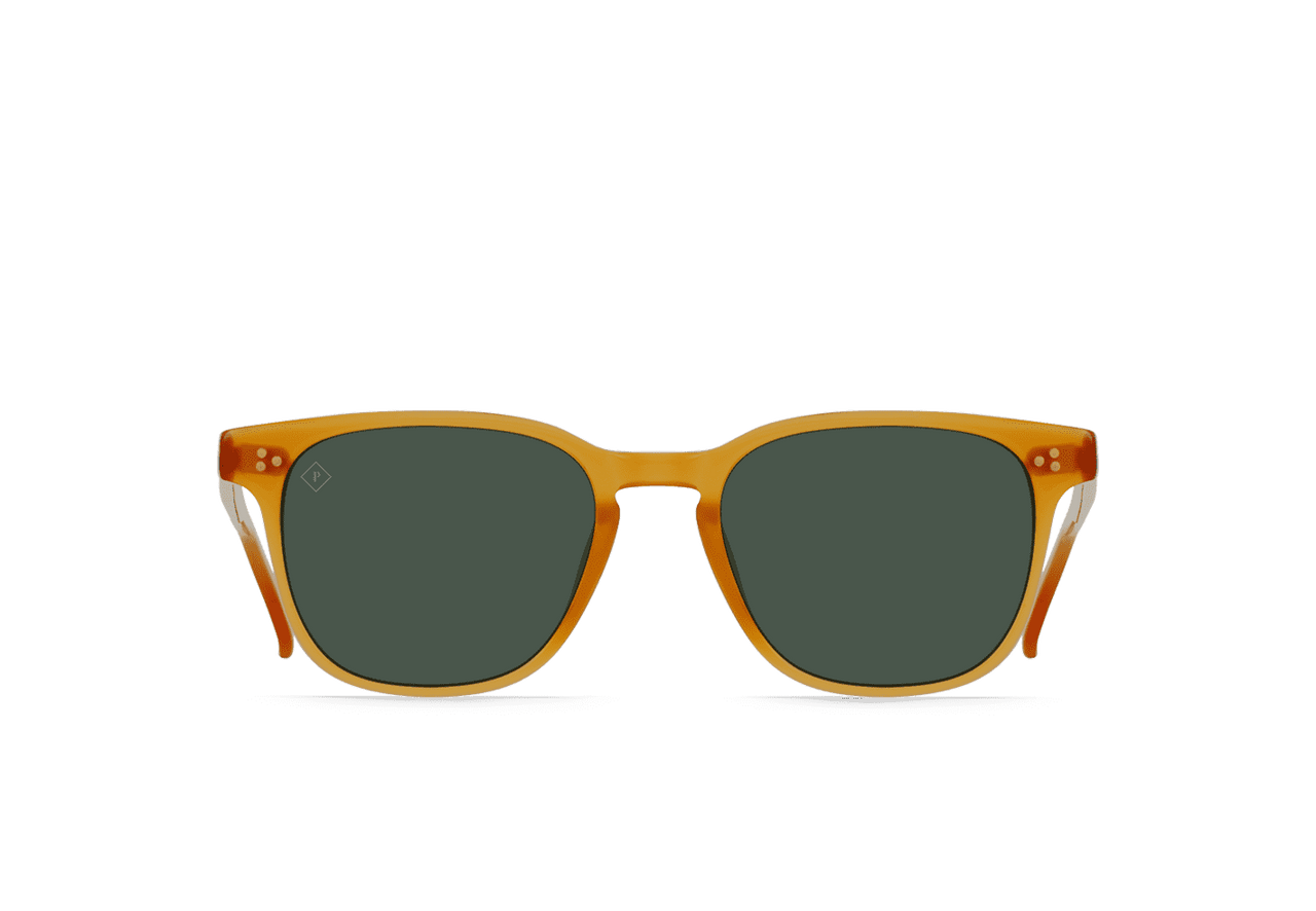 RAEN ALVEZ SUNGLASSES - HONEY/GREEN POLARIZED