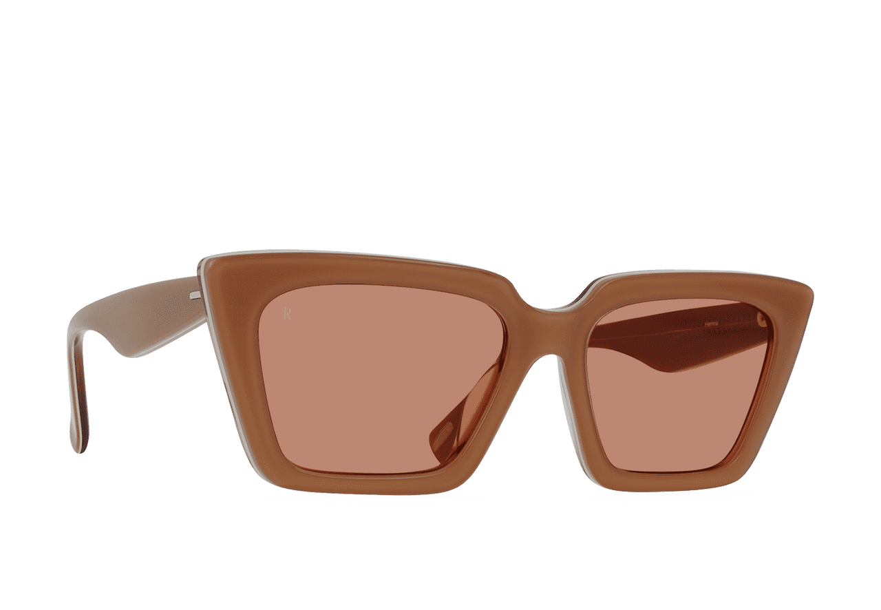 RAEN KEERA CAT-EYE SUNGLASSES - HENNA/SPRITZ