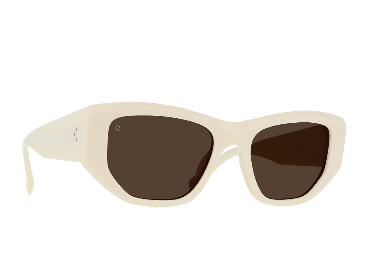 RAEN YNEZ SUNGLASSES - NEW BLONDE/VIBRANT BROWN