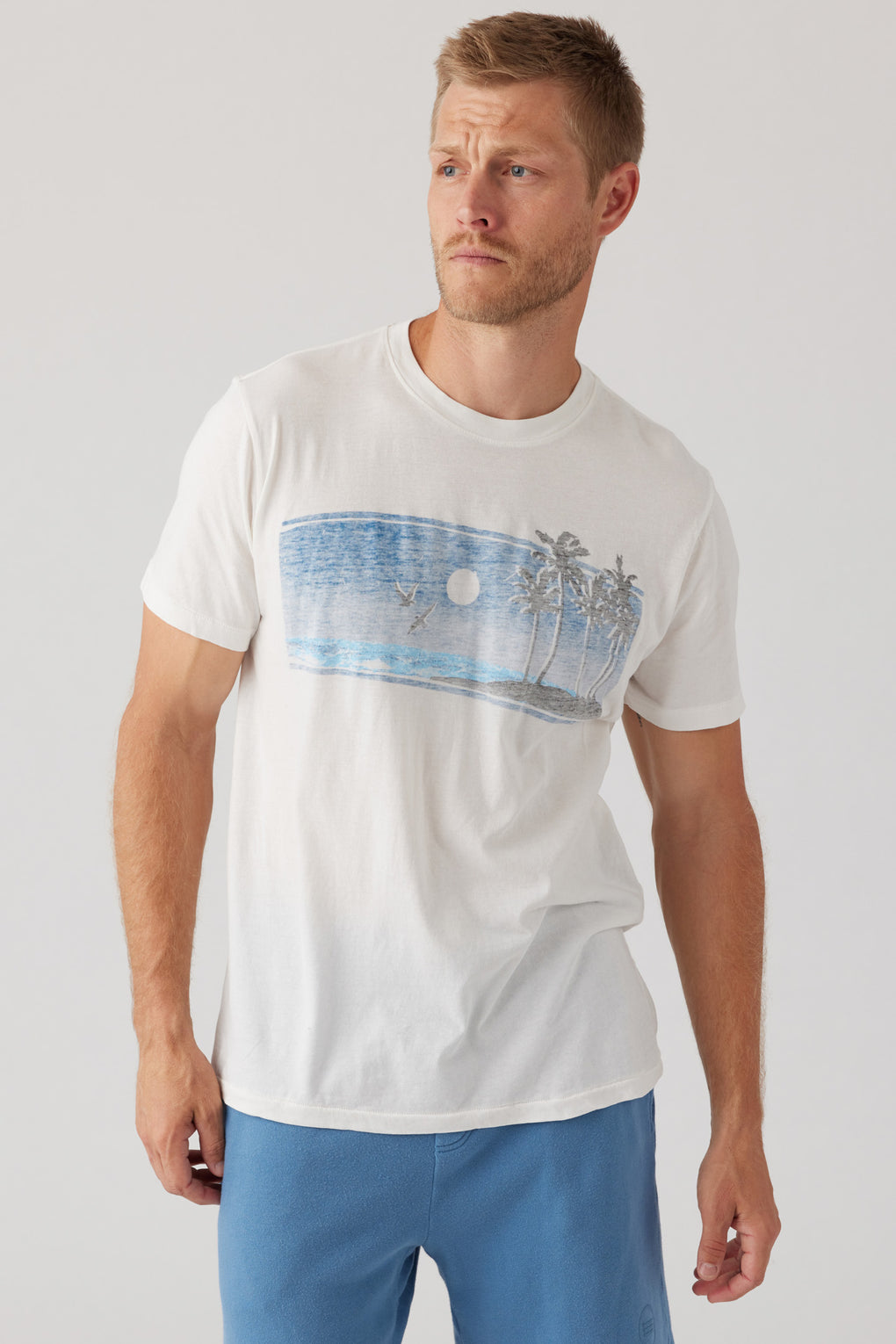 SOL ANGELES MENS AZUL SEA CREW