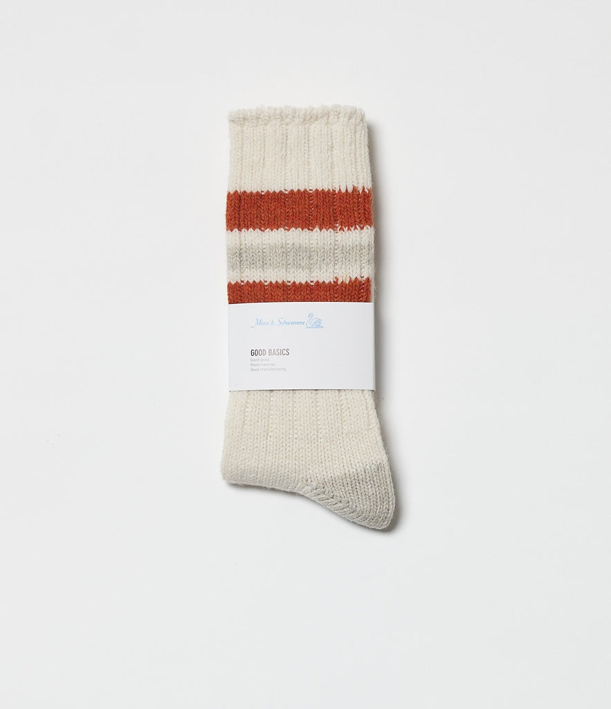 MERZ B. SCHWANEN RECYCLED WOOL SOCKS - 2 COLORS