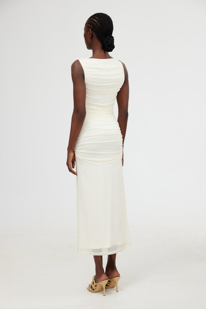 SIGNIFICANT OTHER SARIA MIDI DRESS - OAT