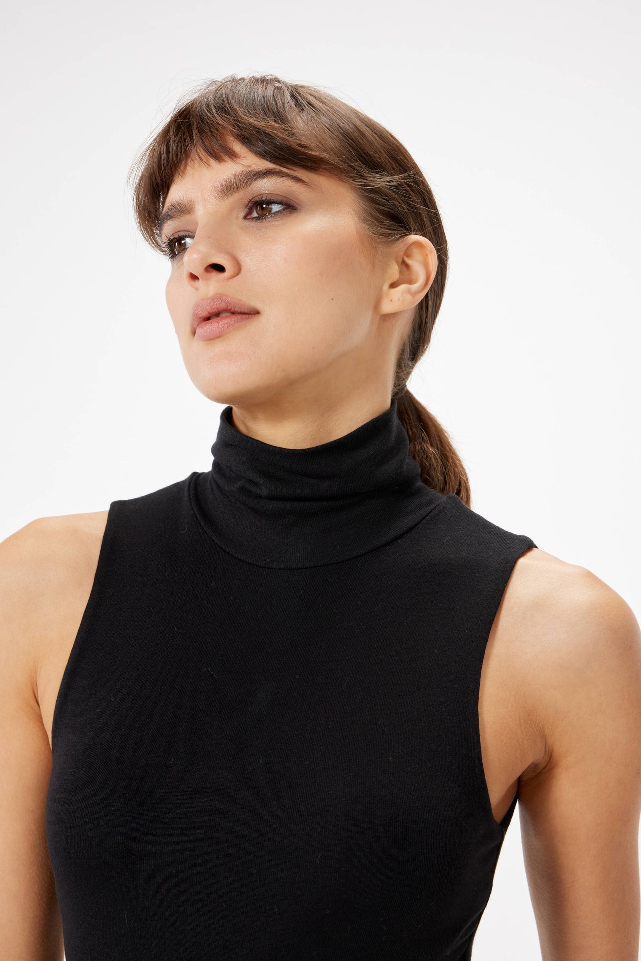 RUE SOPHIE TURTLENECK TANK BODYSUIT - 2 COLORS