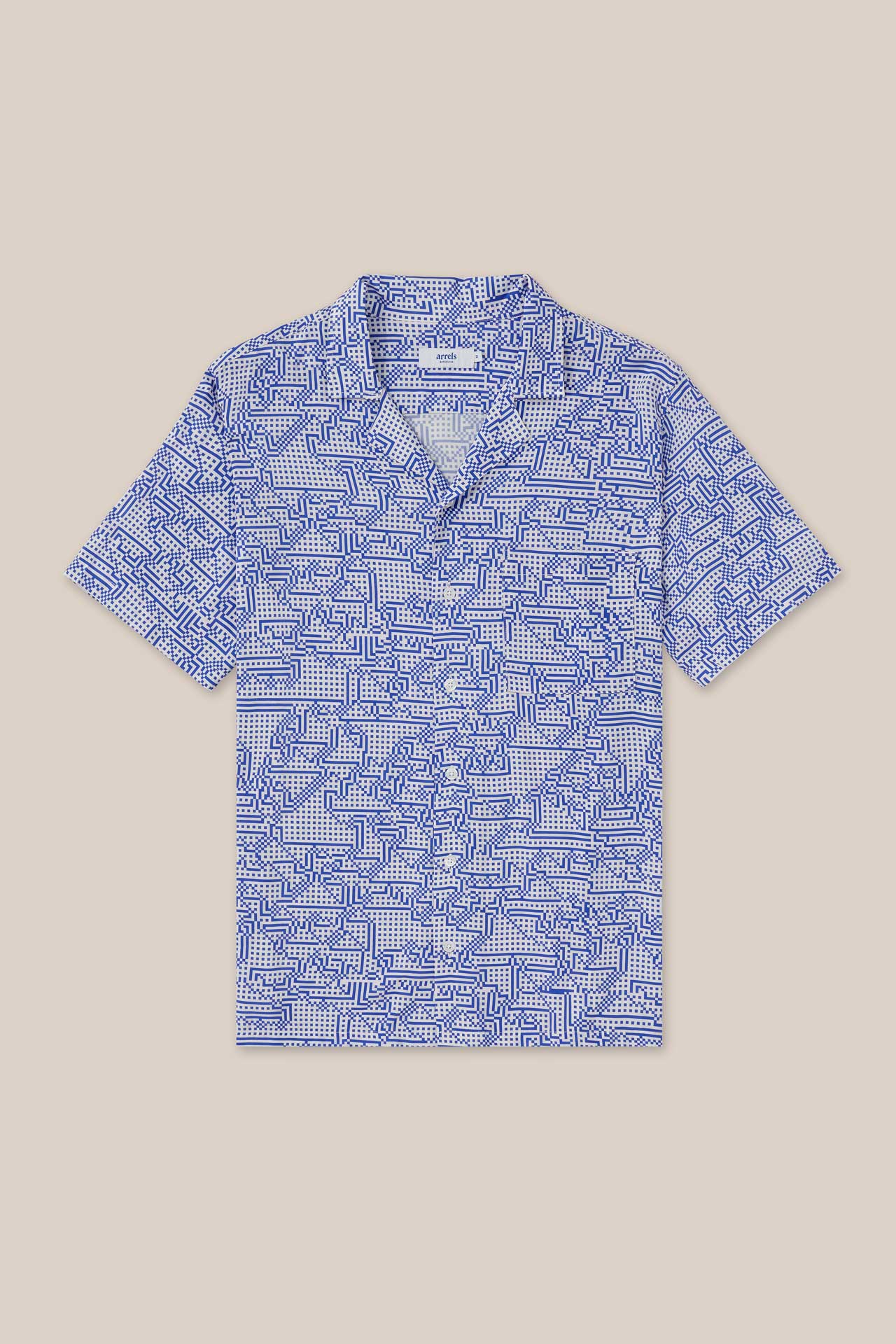 ARRELS BARCELONA SHIRT - BLUE INCA x CRISTIAN ZUZUNAGA