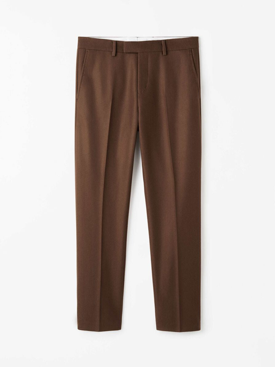 TIGER OF SWEDEN TENSE TROUSER - DARK HONEY