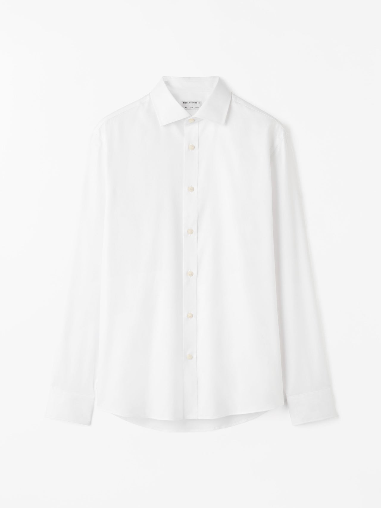 TIGER OF SWEDEN ADLEY C SHIRT - PURE WHITE