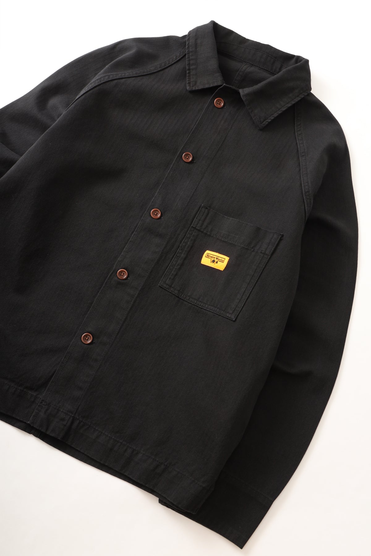 SERVICE WORKS HERRINGBONE FOH JACKET - 2 COLORS