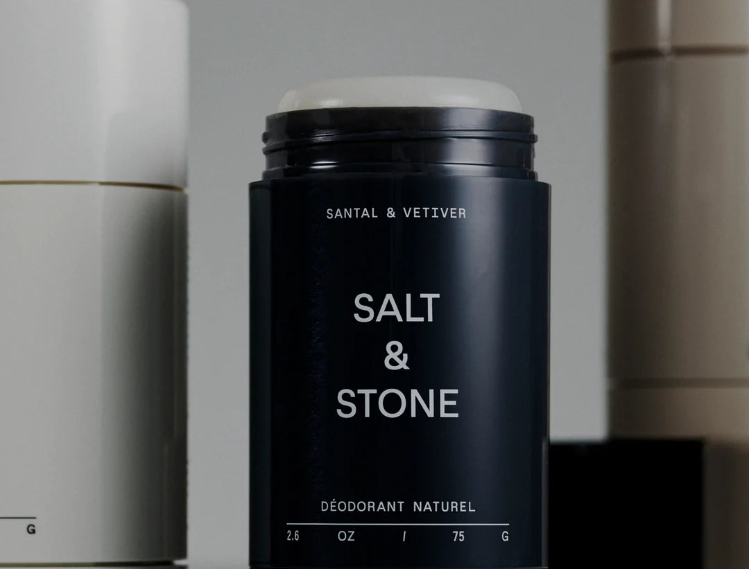 SALT AND STONE NATURAL DEODORANT GEL - SANTAL & VETIVER