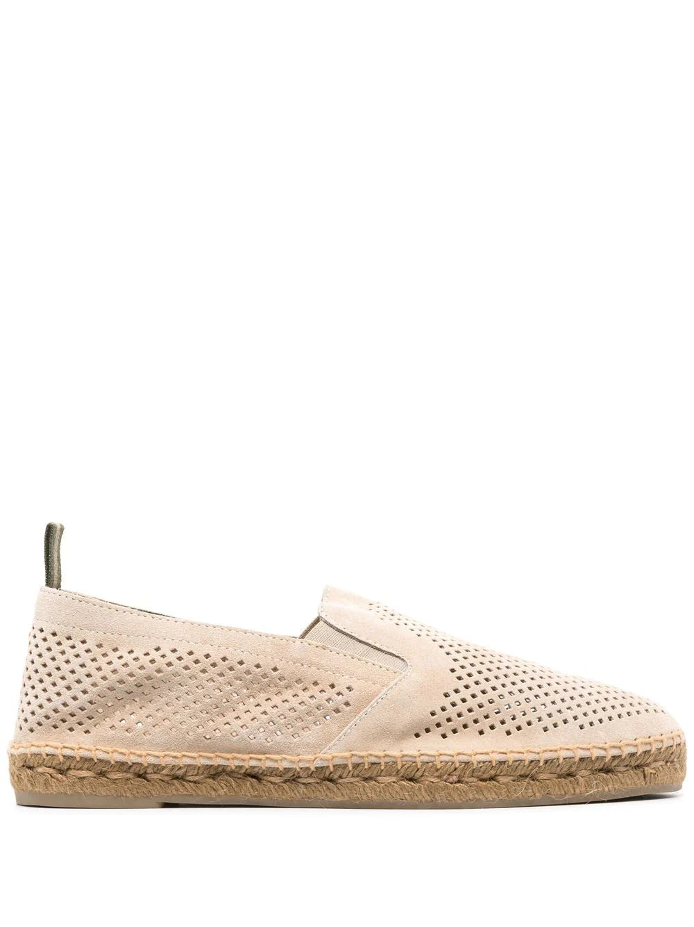 CASTANER JOEL PIERCED SUEDE ESPADRILLES - 2 COLORS