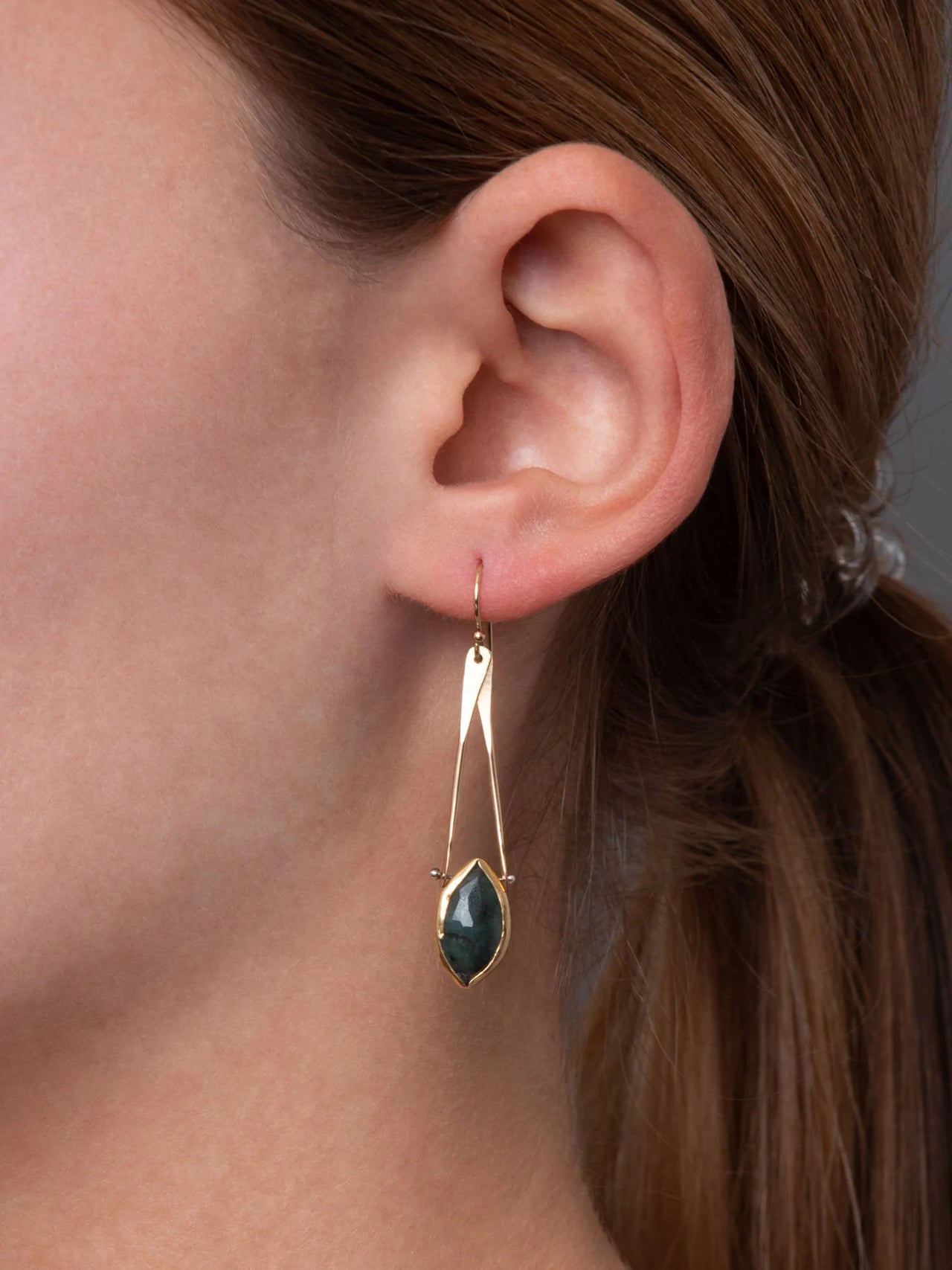 LULU DESIGNS ADEN EARRINGS - LAPIS