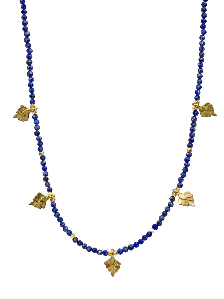 LULU DESIGNS SALINA NECKLACE - LAPIS