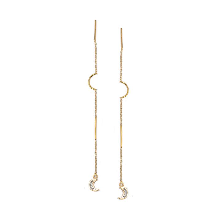 SHANA GULATI CRESSIDA EARRINGS GOLD