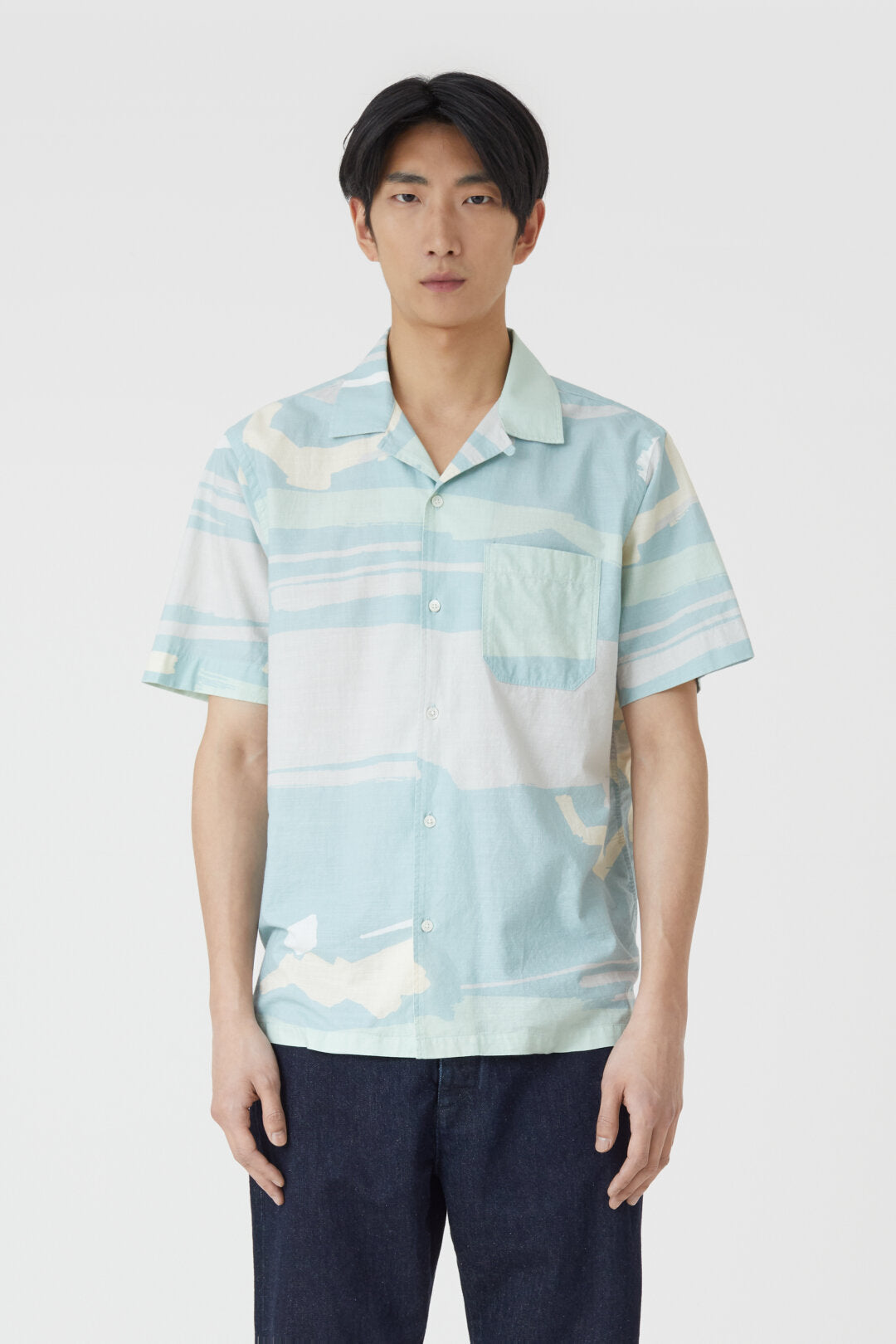 CLOSED MENS PRINTED SHIRT - 2 COLORS