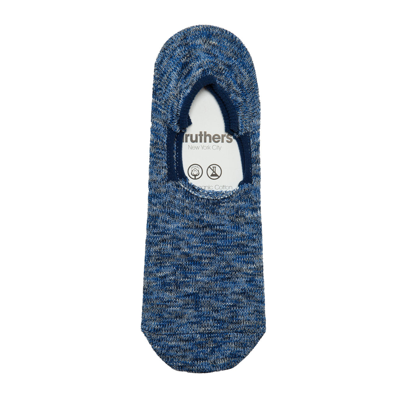 DRUTHERS ORGANIC COTTON MÉLANGE NO-SHOW SOCK - 4 COLORS