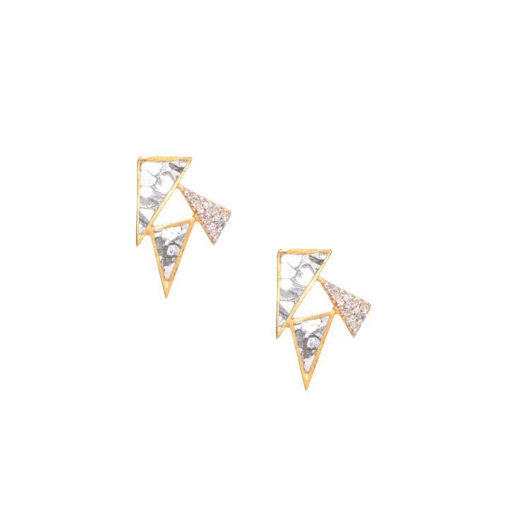 SHANA GULATI DOON STUDS GOLD